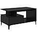 Tavolino da salotto with Drawer Rovere nero 90 x 49 x 45 cm - Foto miniatura 8
