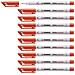OHPen universal Cancellabile - Marcatore - Tratto Fine (0,7 mm) - Confezione da 10 - Rosso - Foto miniatura 1