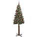 Albero di Natale snodato con 300 LED con supporto Verde 180 cm - Foto miniatura 2