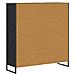 Armadio per Libri Rovere Nero 99.5 x 30 x 108.5 cm - Foto miniatura 7