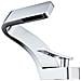Rubinetto per lavabo da bagno, Blackswan, tipo M204, modello cromato con bocca a cascata, misura 15 cm - Foto miniatura 1