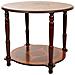 Tavolino In Legno Rosso 60x60x49h - Foto miniatura 1