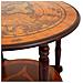 Tavolino In Legno Rosso 60x60x49h - Foto miniatura 4