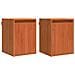 Armadietto a muro 2 pcs Marrone cerato 30 x 30 x 40 cm - Foto miniatura 1