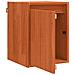 Armadietto a muro 2 pcs Marrone cerato 30 x 30 x 40 cm - Foto miniatura 6