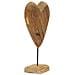 Scultura Dobu In Teak Riciclato Pezzo Unico Grande - Foto miniatura 2