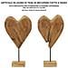 Scultura Dobu In Teak Riciclato Pezzo Unico Grande - Foto miniatura 7
