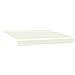 Tenda retrattile manuale con LED Crema 3,5 x 2,5 m - Foto miniatura 5