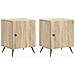 Armadio da Notte 2 pcs Rovere Sonoma 43 x 34,5 x 50 cm - Foto miniatura 1