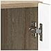 Armadio da Notte 2 pcs Rovere Sonoma 43 x 34,5 x 50 cm - Foto miniatura 9