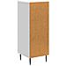 Credenza Bianco 33 x 34,5 x 89,5 cm Legno ingegnerizzato - Foto miniatura 8