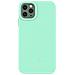 Eco Case Cover Per Iphone 11 Pro Max, Custodia In Silicone, Colore Menta. - Foto miniatura 1