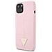 Guess Guhcp13ssltgu Custodia Per Iphone 13 Mini 5,4 Viola /viola In Silicone A Forma Di Triangolo - Foto miniatura 1