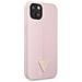 Guess Guhcp13ssltgu Custodia Per Iphone 13 Mini 5,4 Viola /viola In Silicone A Forma Di Triangolo - Foto miniatura 2