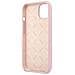 Guess Guhcp13ssltgu Custodia Per Iphone 13 Mini 5,4 Viola /viola In Silicone A Forma Di Triangolo - Foto miniatura 4