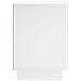 Comodino 2 pz Bianco 33,5 x 34,5 x 50 cm Legno ingegnerizzato - Foto miniatura 5