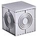 Pozzetto Quadrato Grigio Plastica 30 x 30 x 30 cm DX59701 - Foto miniatura 1