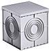 Pozzetto Quadrato Grigio Plastica 30 x 30 x 30 cm DX59701 - Foto miniatura 3