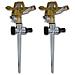 Set 2 Pz Spruzzatore Giardino Innaffiatura Con Picchetto Metallo Zinco - Foto miniatura 1