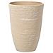 Vaso Tondo Per Interno Ed Esterno Beige 35x35x50cm Camia - Foto miniatura 15