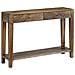 Tavolo Consolle In Legno Massello Di Mango 118x30x80 Cm - Foto miniatura 1