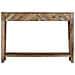 Tavolo Consolle In Legno Massello Di Mango 118x30x80 Cm - Foto miniatura 3