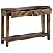 Tavolo Consolle In Legno Massello Di Mango 118x30x80 Cm - Foto miniatura 4