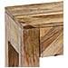 Tavolo Consolle In Legno Massello Di Mango 118x30x80 Cm - Foto miniatura 6