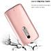 Custodia Compatibile Con Motorola Moto X Play In Oro Rosa Metallico - Coperchio Protettivo In Silicone Tpu Flessibile - Foto miniatura 5