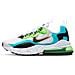 Scarpe Air Max 270 React Se (gs) Taglia 38.5 Codice Cj4060-300 Bianco - Foto miniatura 2