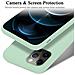 Custodia Compatibile Con Apple Iphone 12 Pro Max In Liquid Verde Chiaro - Coperchio Protettivo In Silicone Tpu Flessibile - Foto miniatura 5