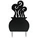 Silhouette Metal Witch Pot, 83cm - Foto miniatura 1