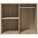 Armadietto Cosmetici Rovere Sonoma 80x40x65cm Legno Multistrato - Foto miniatura 3
