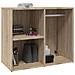 Armadietto Cosmetici Rovere Sonoma 80x40x65cm Legno Multistrato - Foto miniatura 7