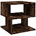 Tavolino Da Salotto Rovere Fumo 40x40x40cm In Legno Multistrato - Foto miniatura 2