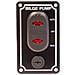 Pannello Per Pompe Di Sentina Elettriche In Lega Leggera Anodizzata. Interruttore Basculante Con Spia Luminosa Automatico-off-manuale Stagno Con Ritorno Automatico Nella Posizione Manuale. Alimentazione 12v. Dimensioni Mm 90 X 50 - Foto miniatura 1