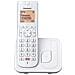 Telefono Cordless  DEC/GAP KX-TGC250SPW con ID Chiamate Colore Bianco - Foto miniatura 1