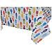 Tovaglia Per Salotto Cucina Tavolo In Cotone Made In Italy 100% Cotone Fish Color Rp 140x240 Fish Color - Foto miniatura 4