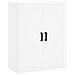 Mobile A Parete Bianco 69,5x34x90 Cm - Foto miniatura 2