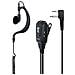 Tsau-mv Auricolare Avvolgente 2 Pin Midland Con Vox Per Radio Ricetrasmittenti Con Cavi Spiralati Compatibile Con Radio Walkie Talkie G7 G8 G9 Pro Xt70 Xt60 Xt30 - Foto miniatura 1
