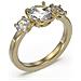 Anello Donna Guess Jubr03178jwyg56 16 - Foto miniatura 1