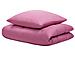 Set Copripiumino In Cotone Satinato 135 X 200 Cm Rosa Harmonridge - Foto miniatura 6