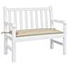 Cuscino Per Panca Beige 110x50x7 Cm In Tessuto Oxford - Foto miniatura 3