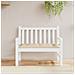 Cuscino Per Panca Beige 110x50x7 Cm In Tessuto Oxford - Foto miniatura 1