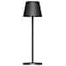 Lampada LED da Tavolo LD65BK in Metallo 2400mAh 3.5W con Cavo USB Incluso Nero - Foto miniatura 1