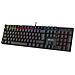 640-31 tastiera Gaming USB QWERTZ Tedesco Nero - Foto miniatura 1