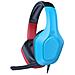 Cuffie Gaming Per Switch Cablate Jack 3.5 Microfono Omnidirezionale, Blu / Rosso - Foto miniatura 4