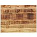 Piano Per Tavolo 70x60x2,5cm Rettangolare Legno Di Mango Grezzo - Foto miniatura 1