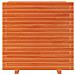 Fioriera Giardino Marrone Cera 70x40x72,5cm Legno Massello Pino - Foto miniatura 2