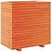 Fioriera Giardino Marrone Cera 70x40x72,5cm Legno Massello Pino - Foto miniatura 1